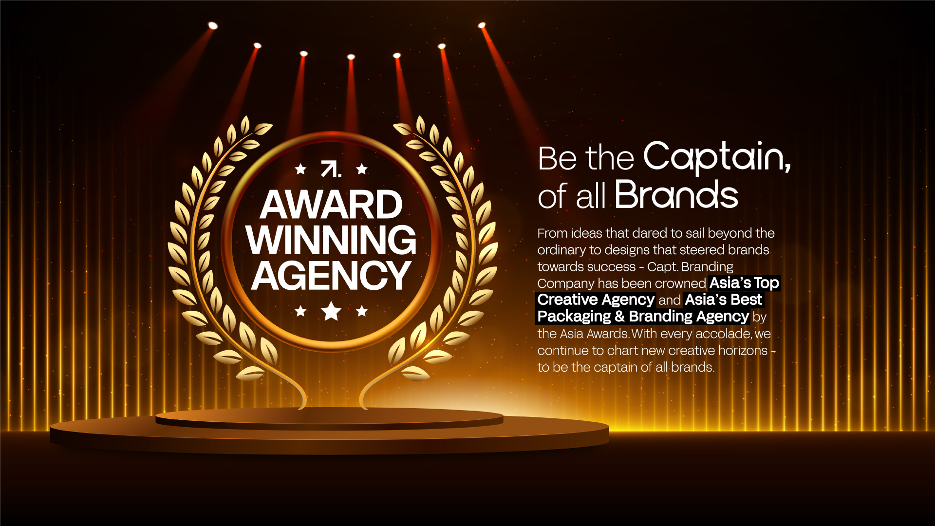 Award Winning Agency - Capt. Branding Company